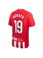 Atletico Madrid Alvaro Morata #19 Replika Hemmakläder 2023-24 Kortärmad